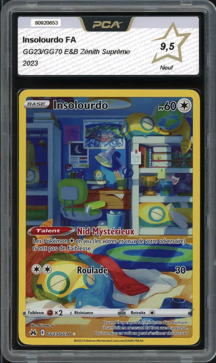 PCA 9.5 Insolourdo