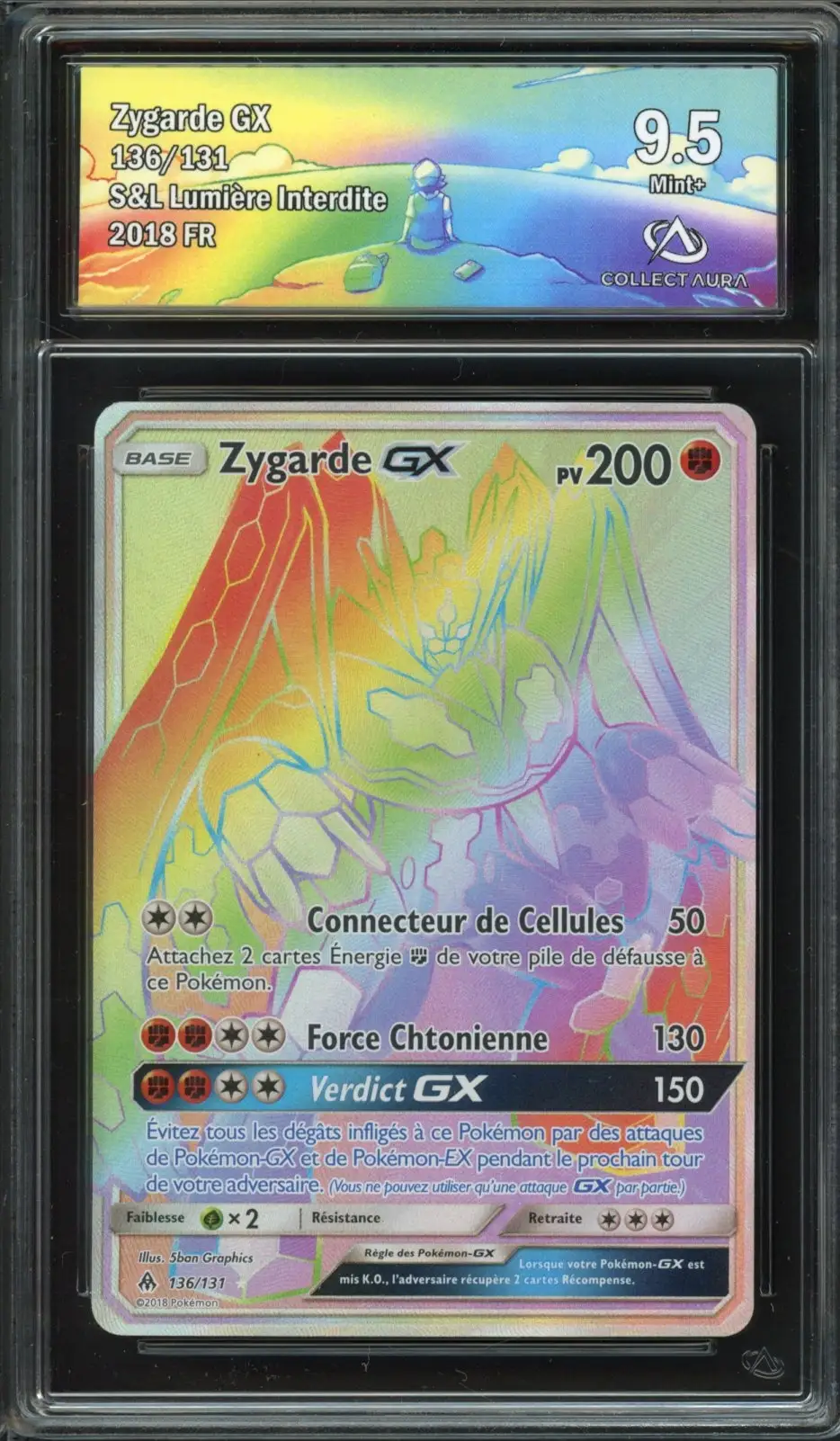CA 9.5 Zygarde Gx Rainbow
