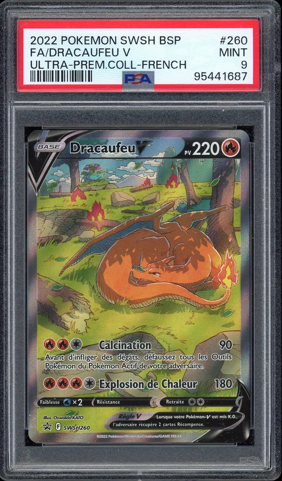 PSA 9 Dracaufeu V