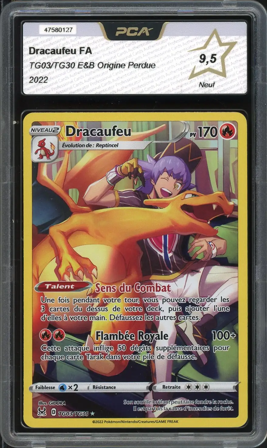 PCA 9.5 Dracaufeu