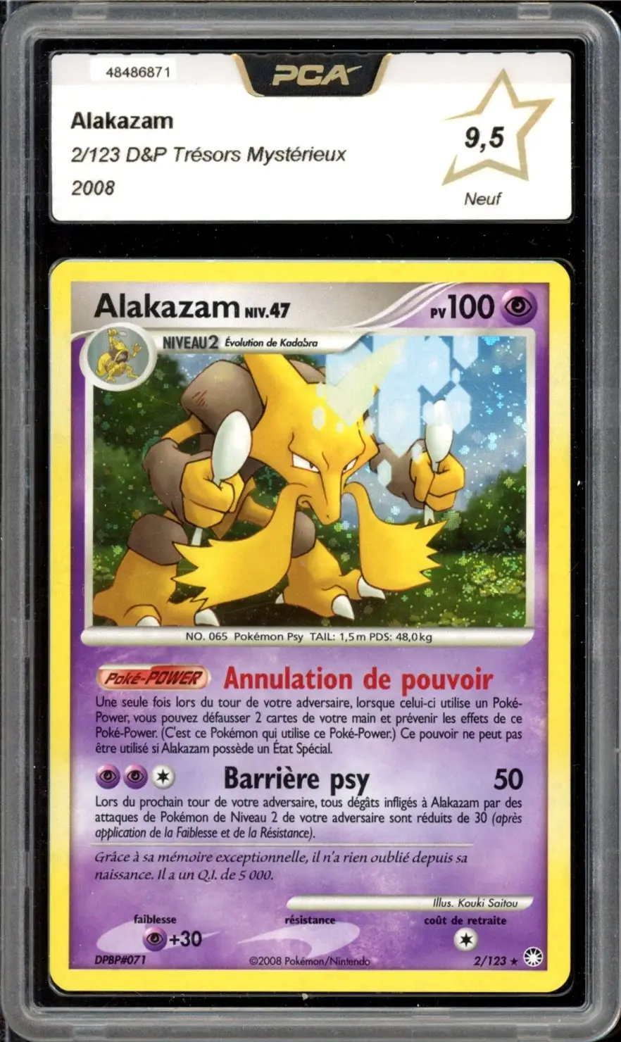 PCA 9.5 Alakazam Holo