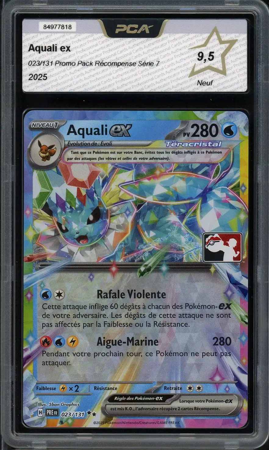PCA 9.5 Aquali Ex Stamp