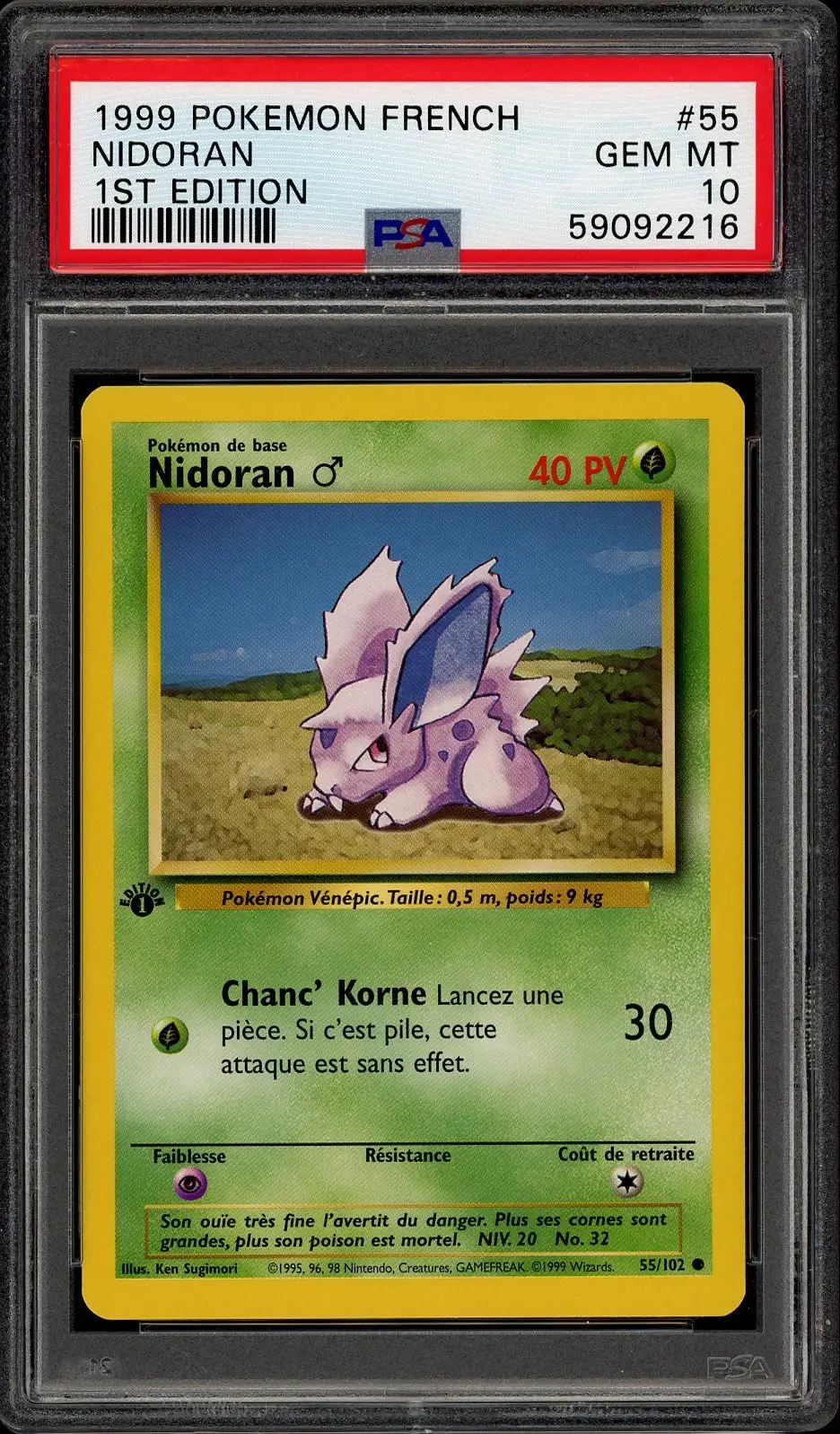 PSA 10 Nidoran