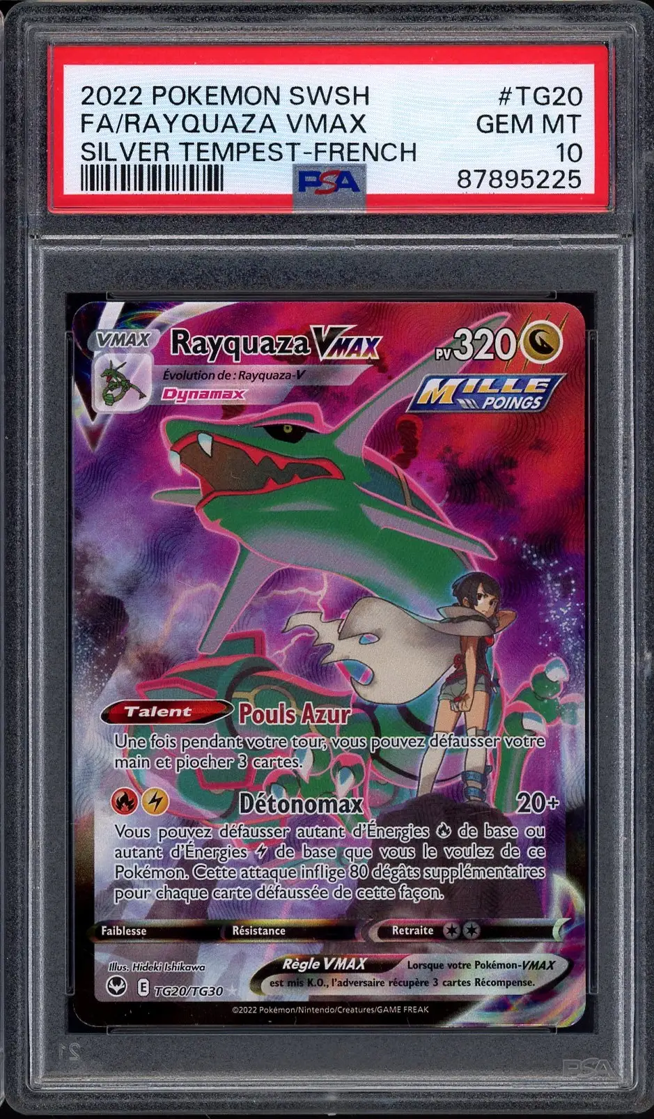 PSA 10 Rayquaza VMax