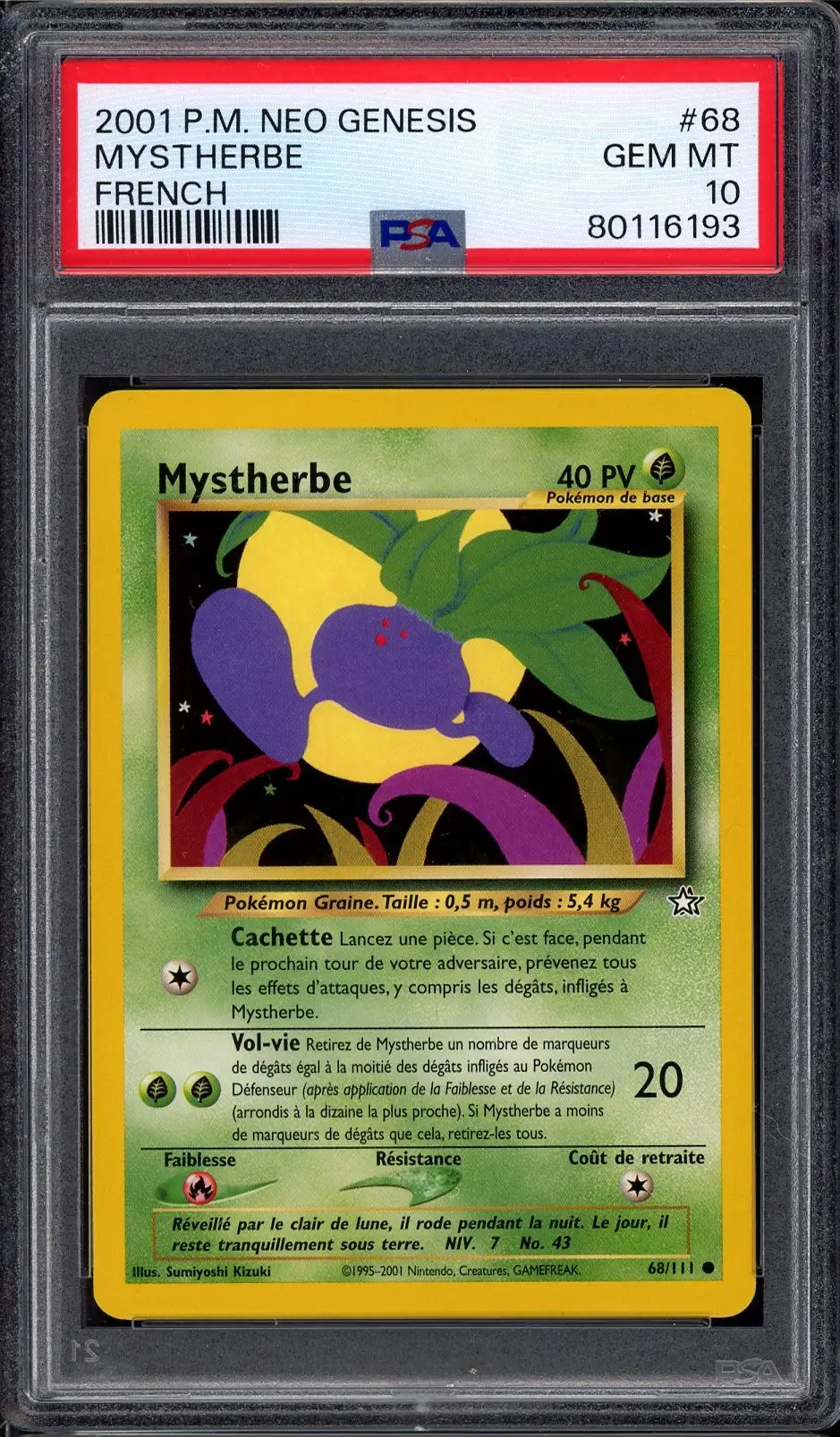 PSA 10 Mystherbe
