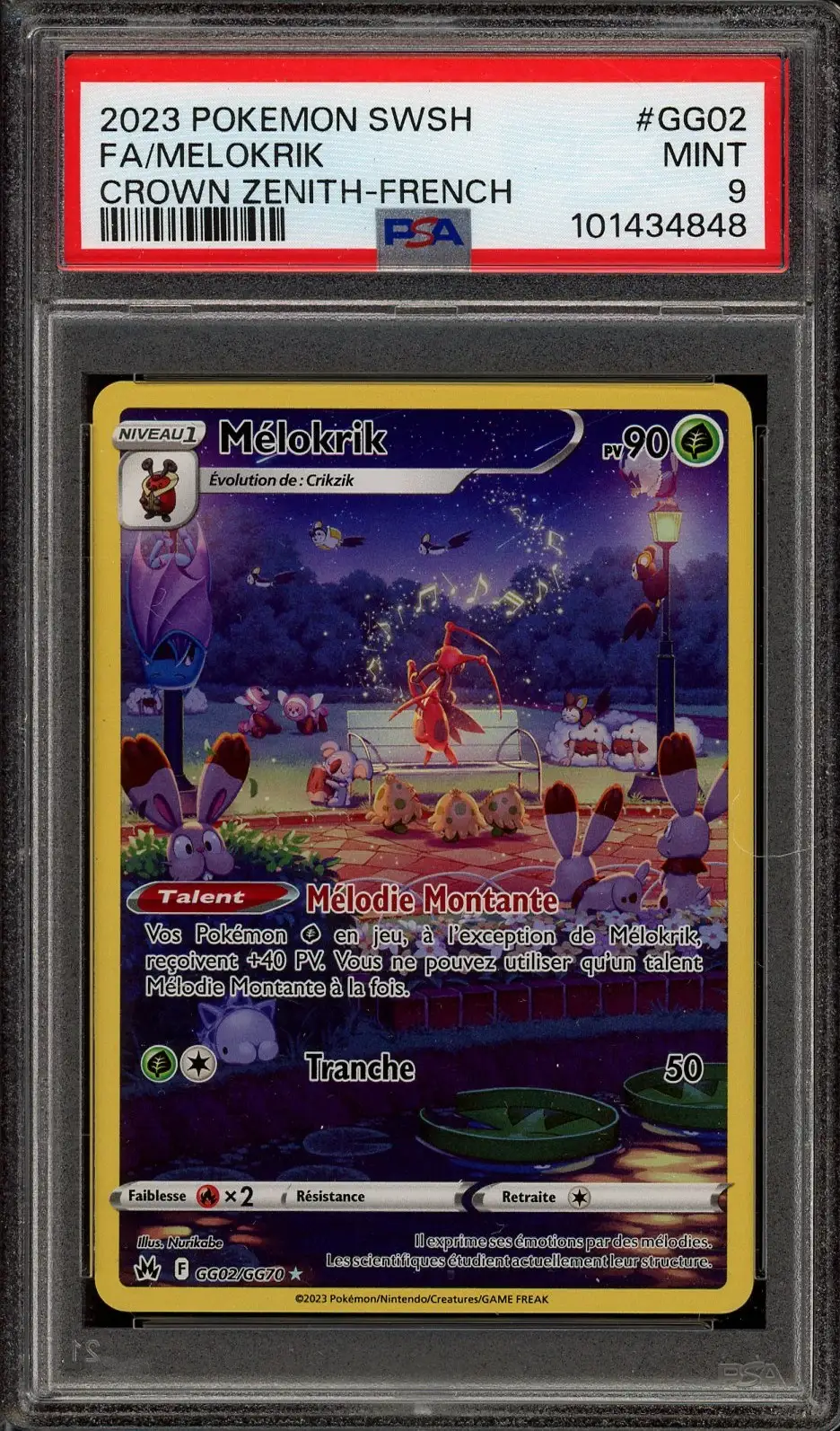 PSA 9 Melokrik