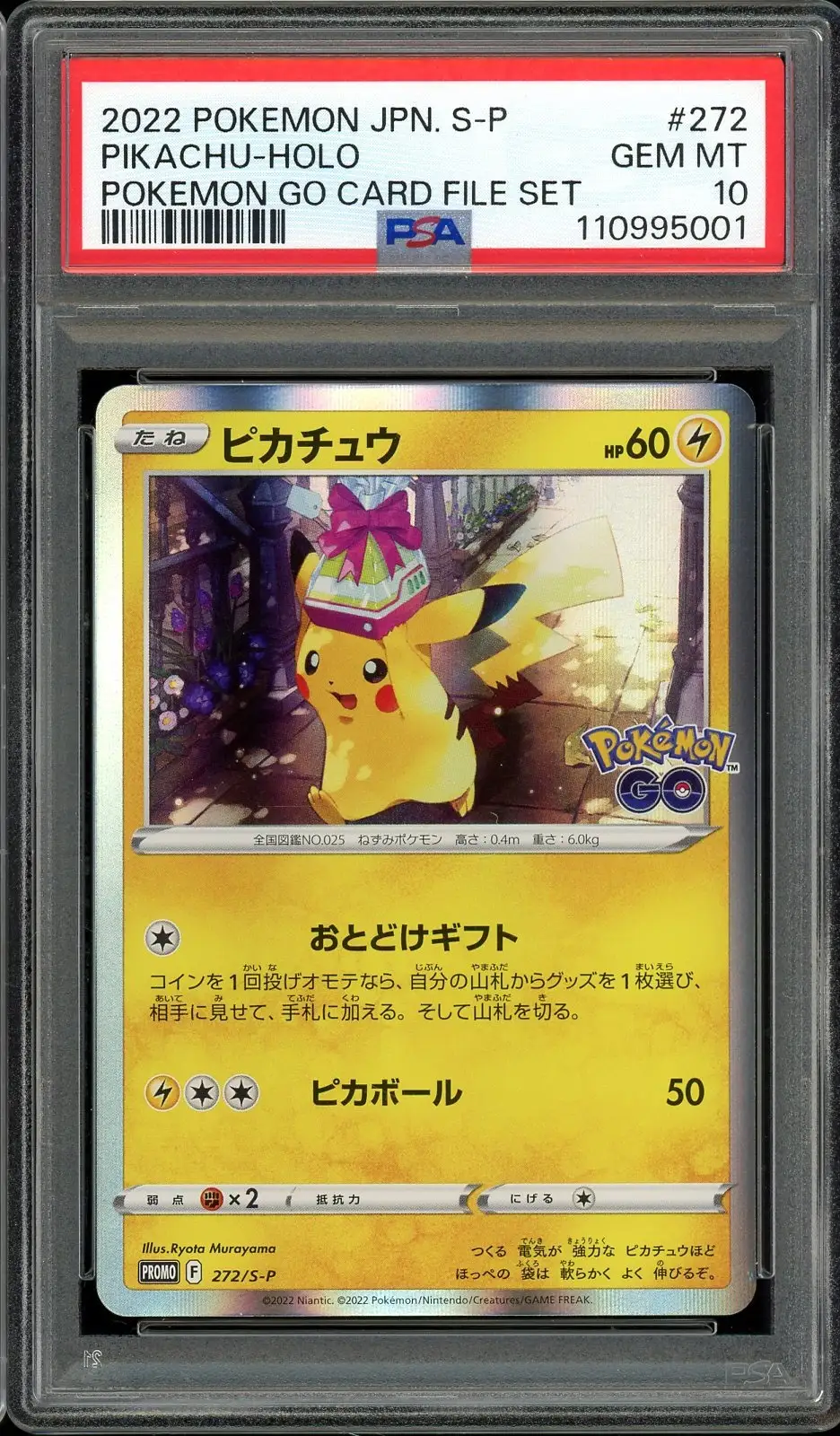 PSA 10 Pikachu Holo