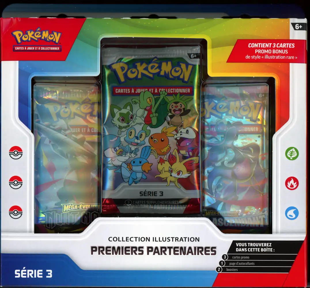 Coffret Collection Illustration Premiers Partenaires Série 3