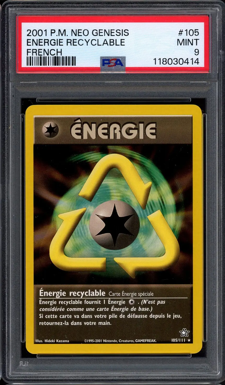 PSA 9 Energie Recyclage