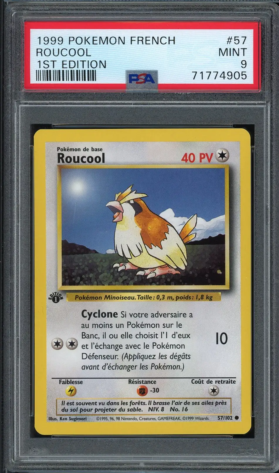 PSA 9 Roucool
