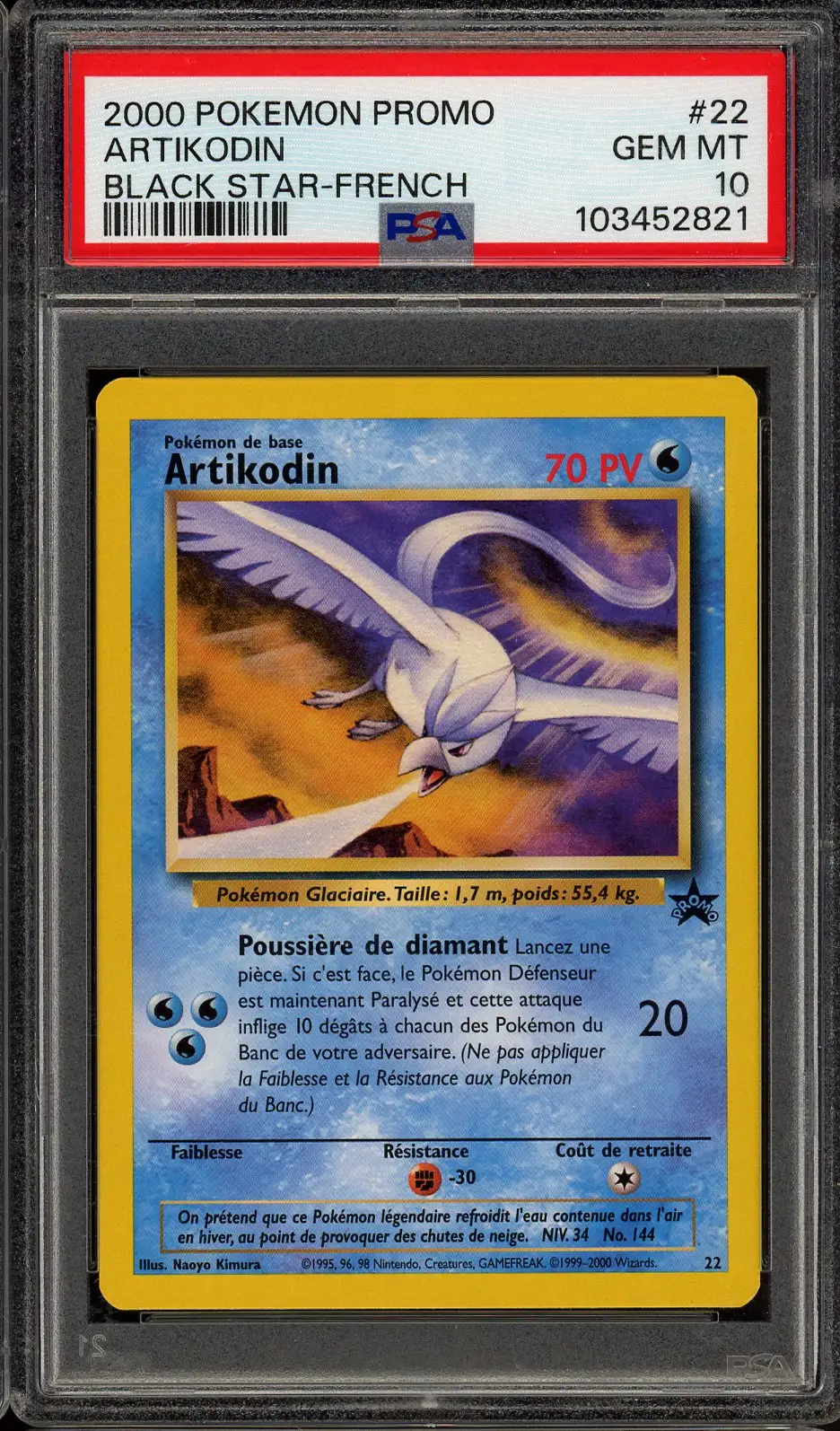 PSA 10 Artikodin
