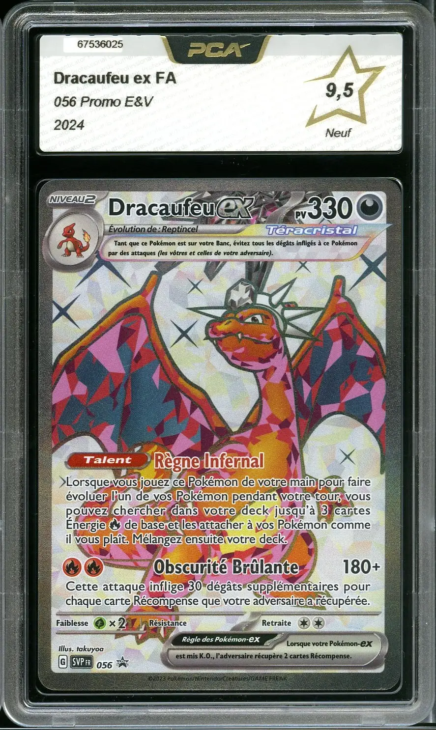 PCA 9.5 Dracaufeu Ex