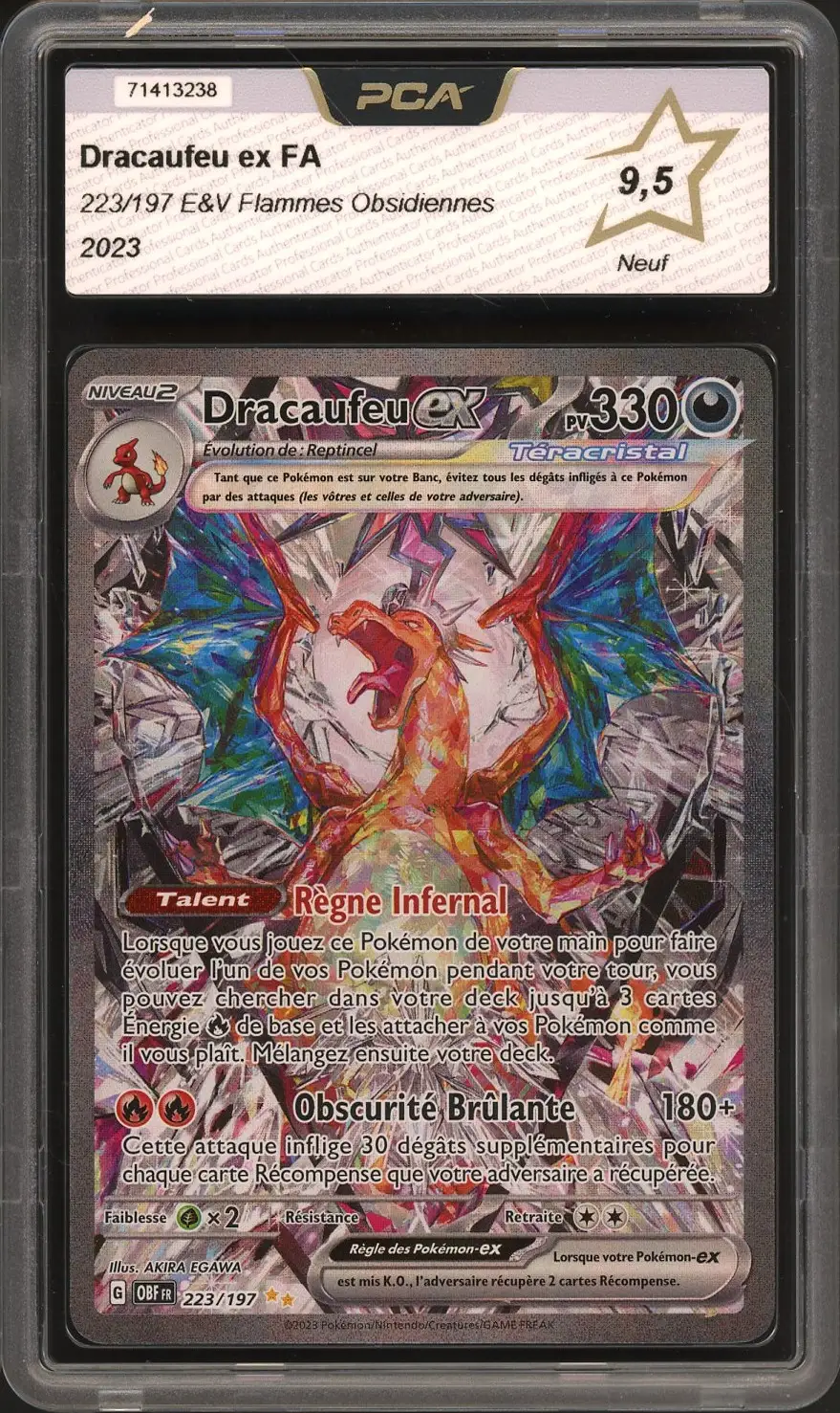 PCA 9.5 Dracaufeu Ex