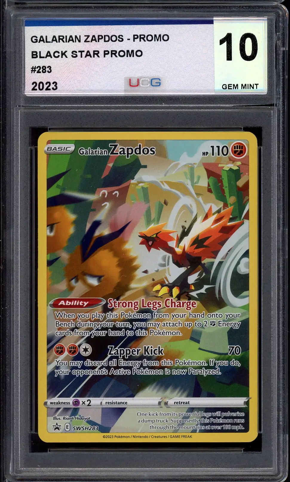 UCG 10 Galarian Zapdos