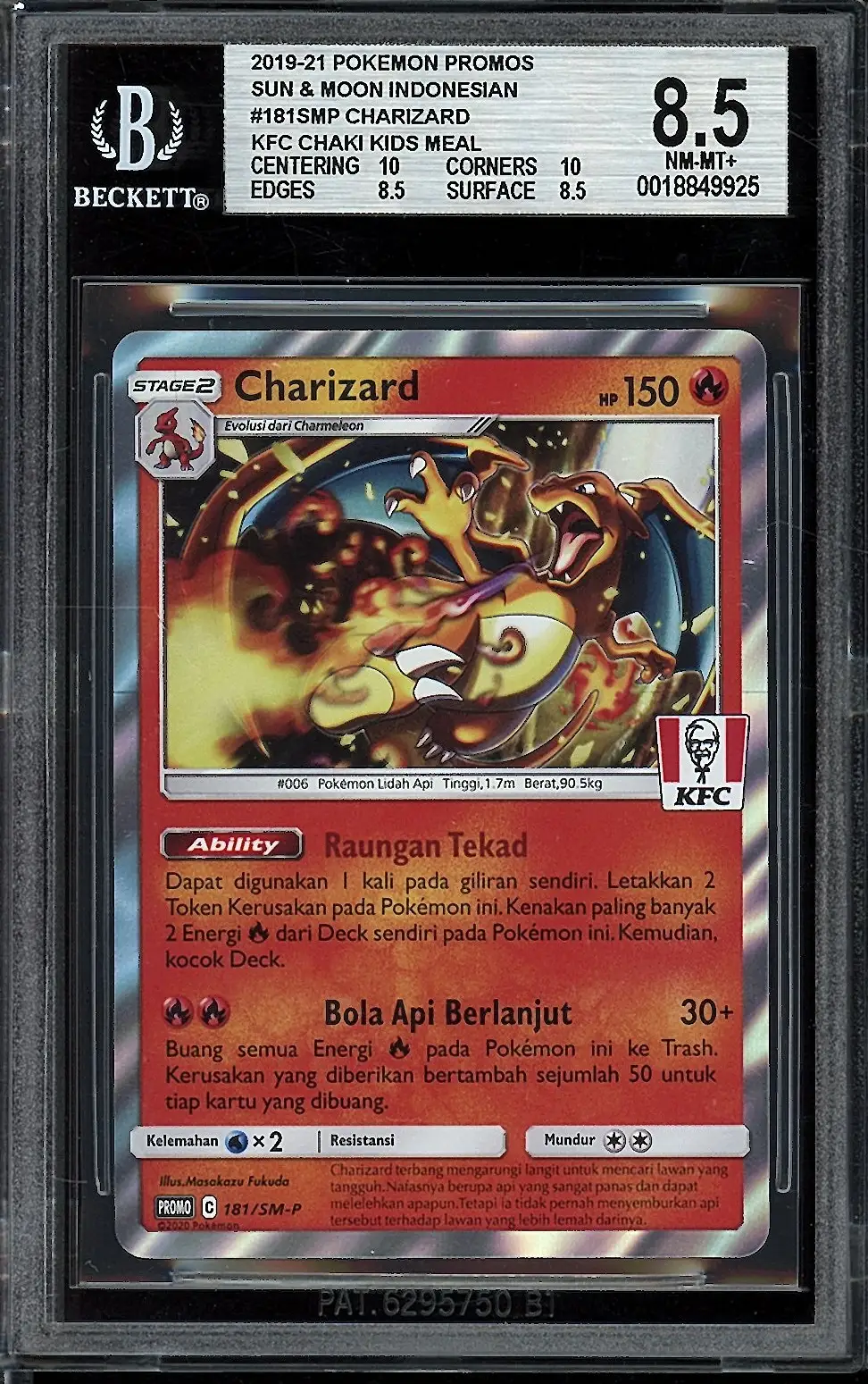 BGS 8.5 Charizard