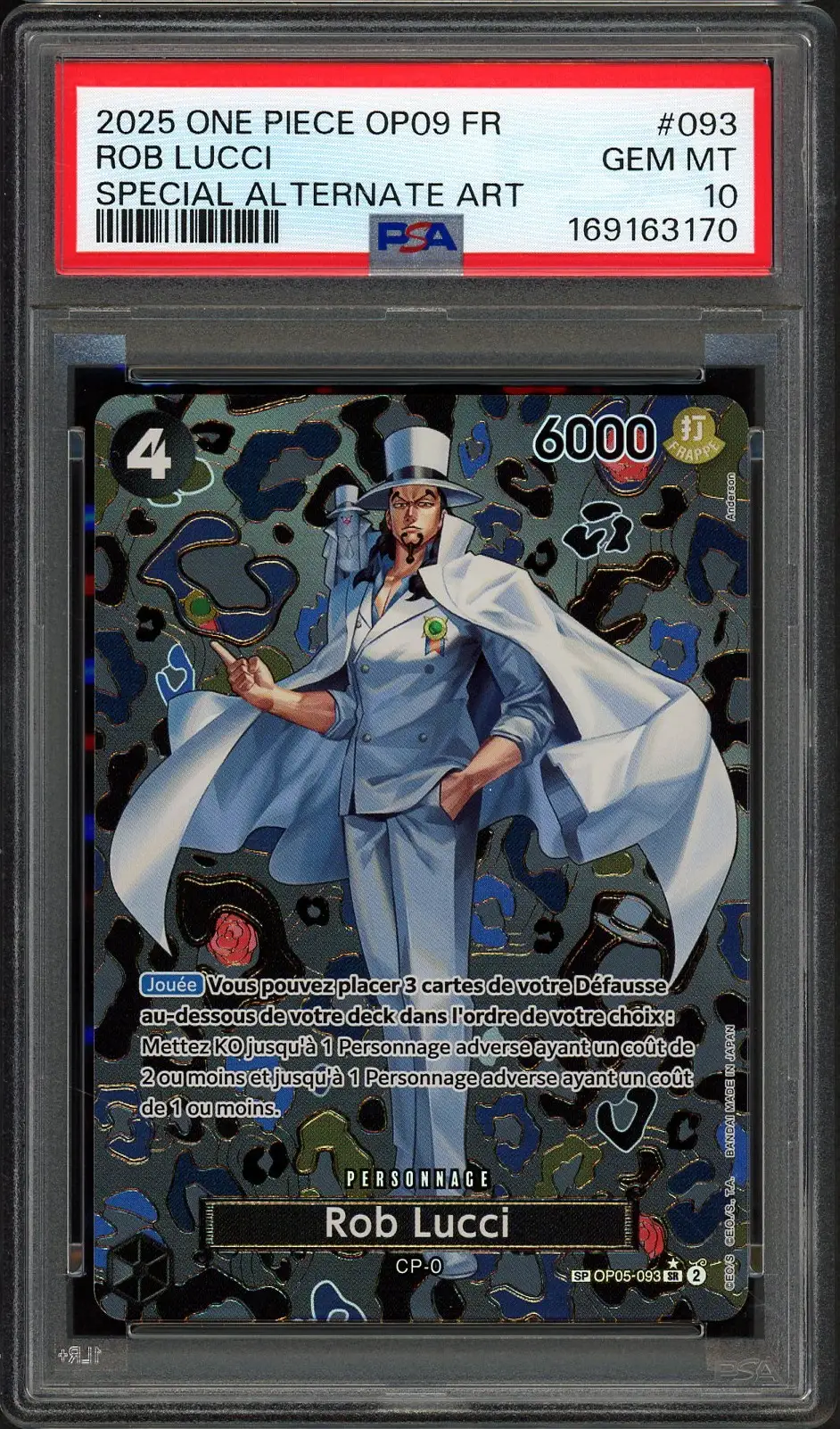 PSA 10 Rob Lucci