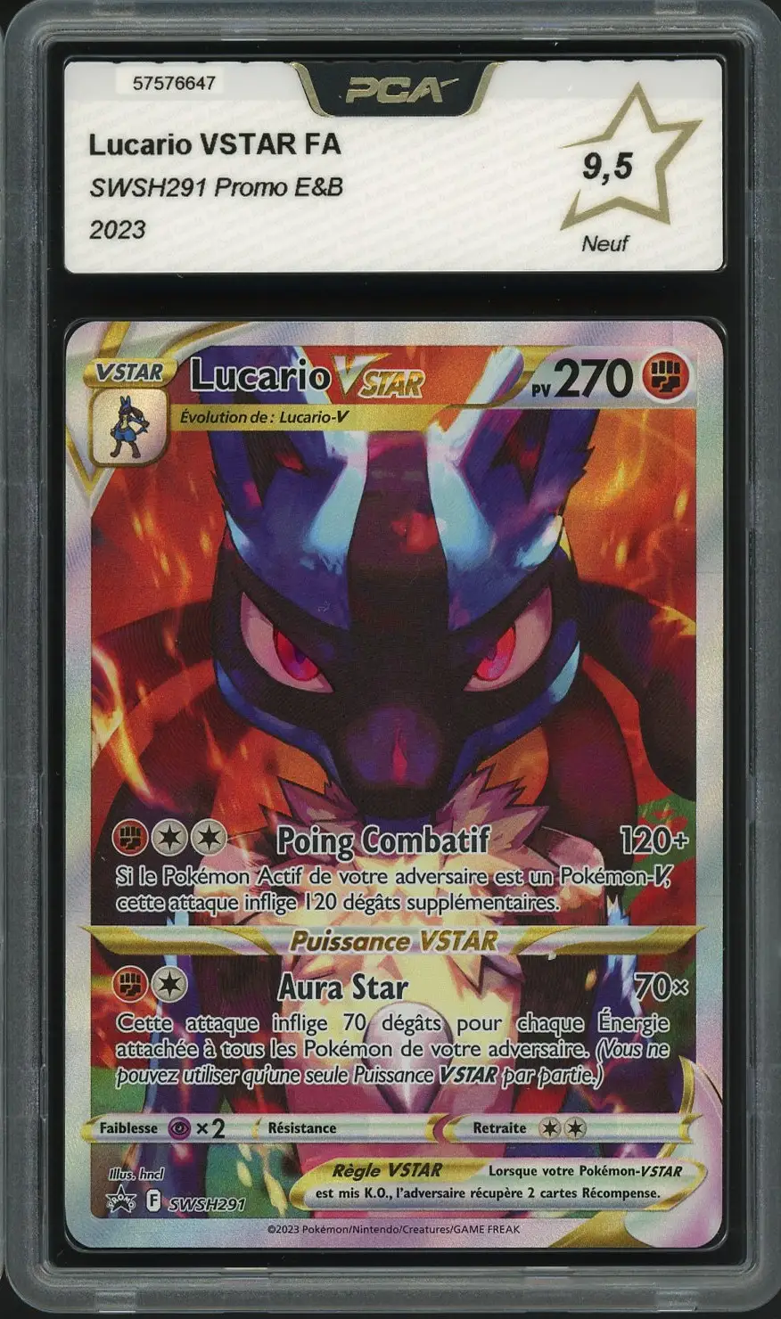 PCA 9.5 Lucario VStar