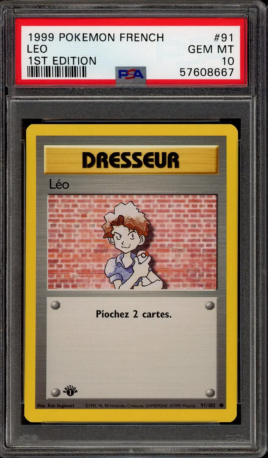 PSA 10 Léo