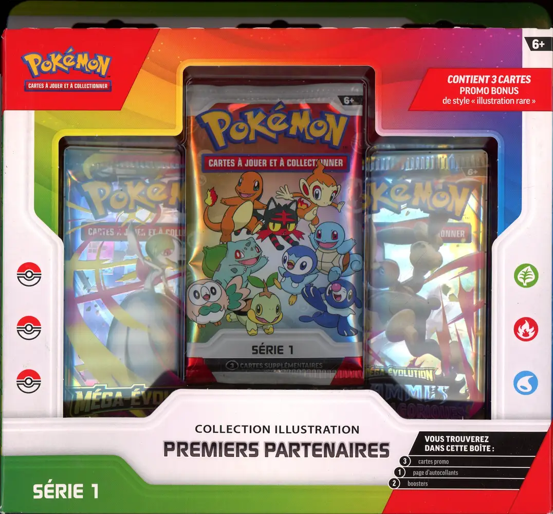 Coffret Collection Illustration Premiers Partenaires Série 1
