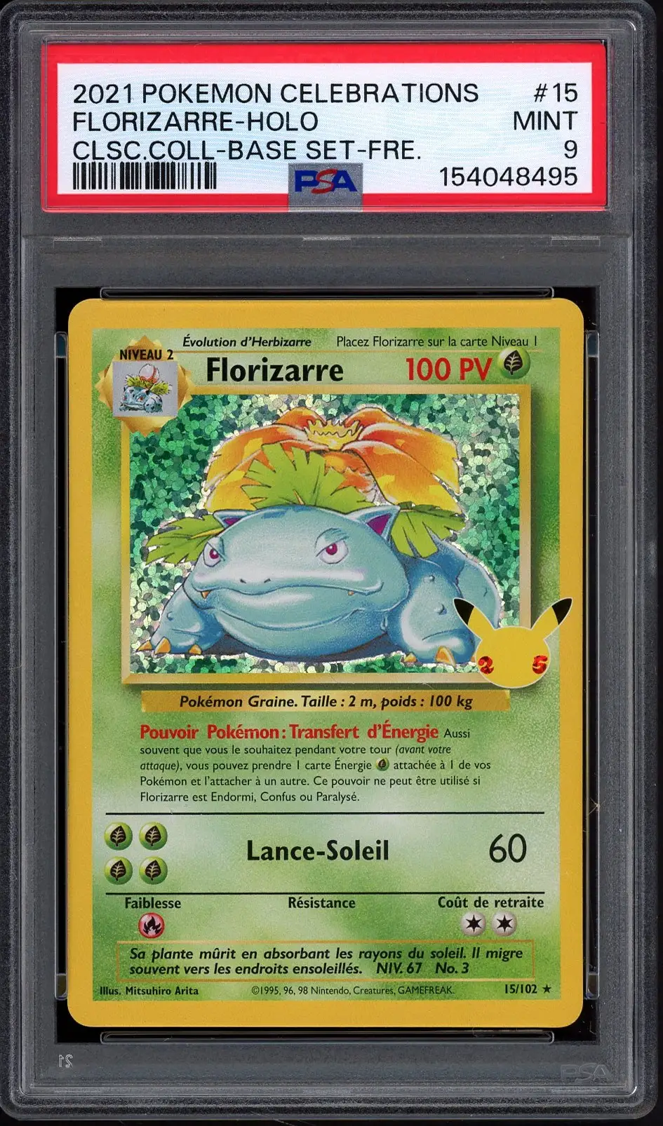 PSA 9 Florizarre Holo