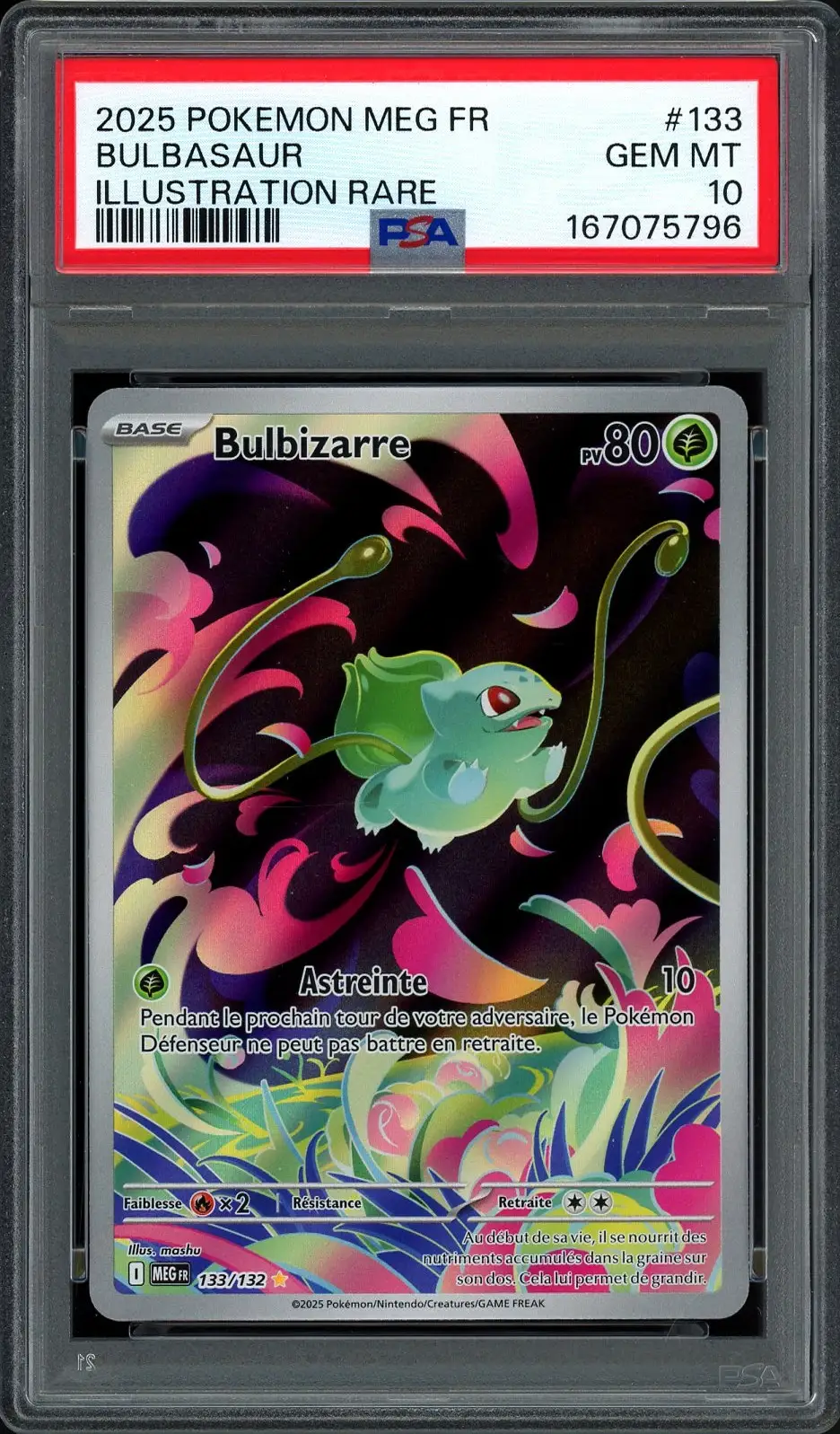 PSA 10 Bulbizarre