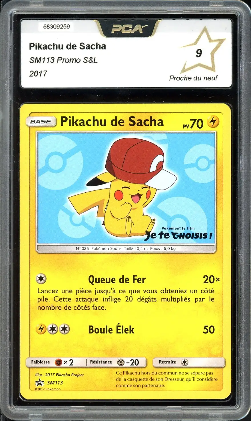PCA 9 Pikachu de Sacha