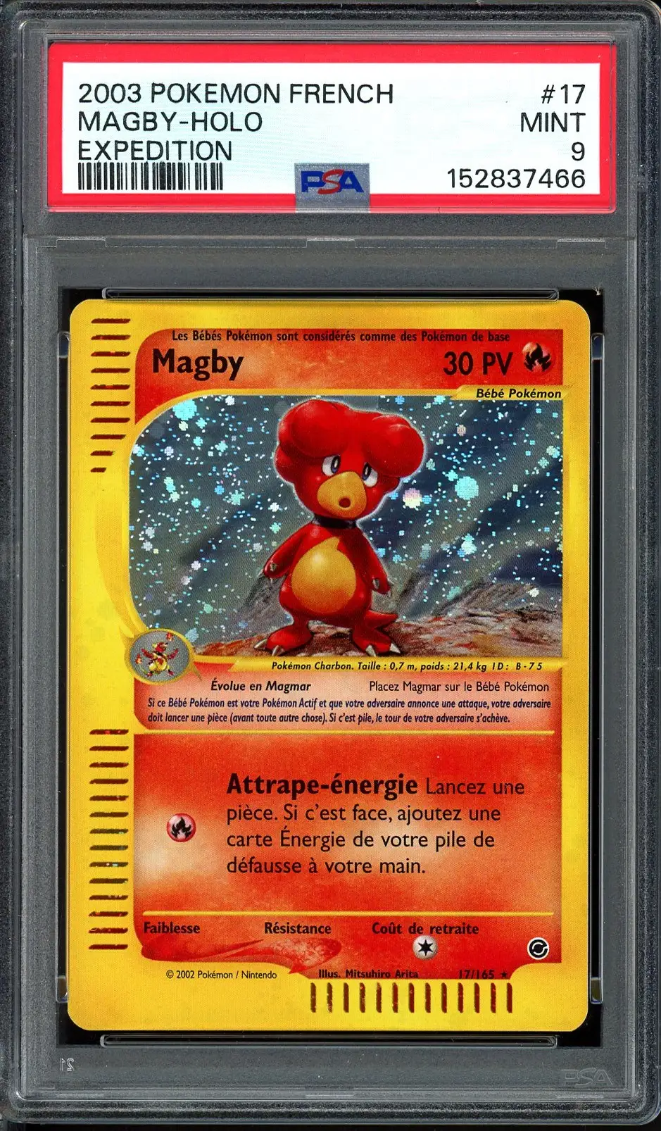 PSA 9 Magby Holo