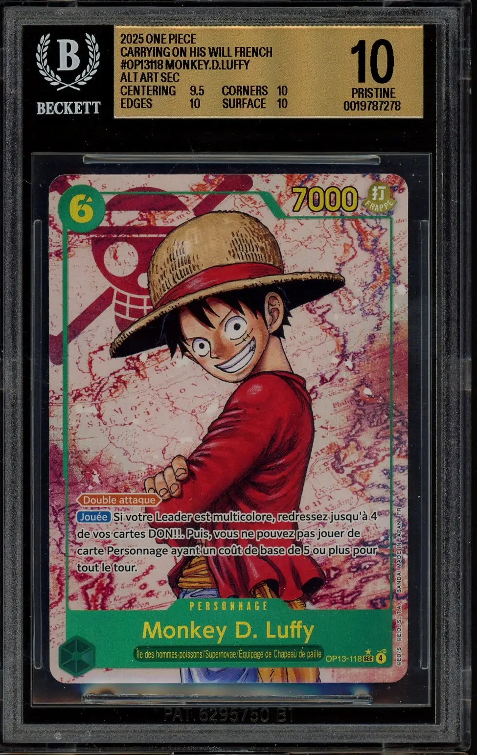 BGS 10 Monkey D. Luffy