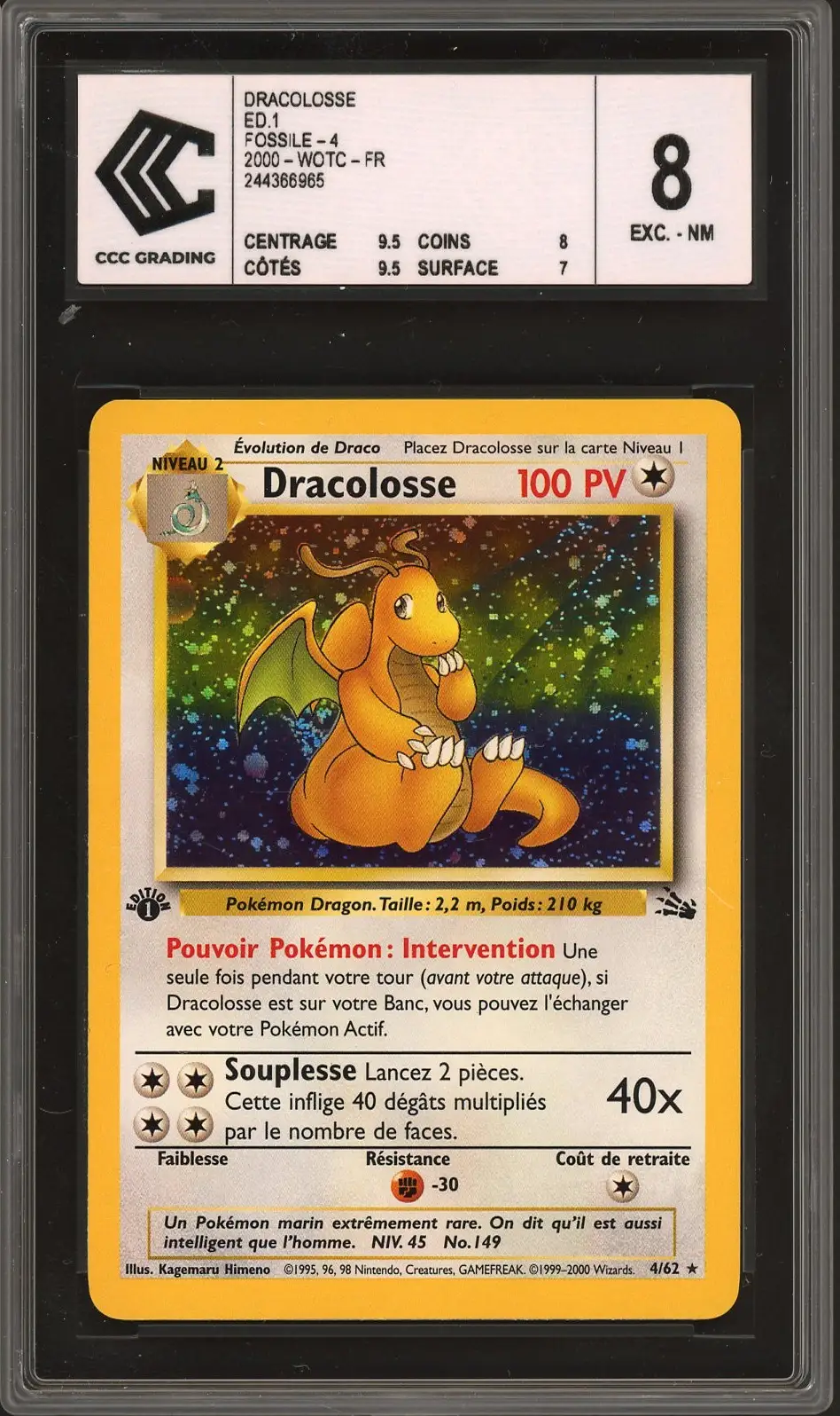 CCC 8 Dracolosse Holo