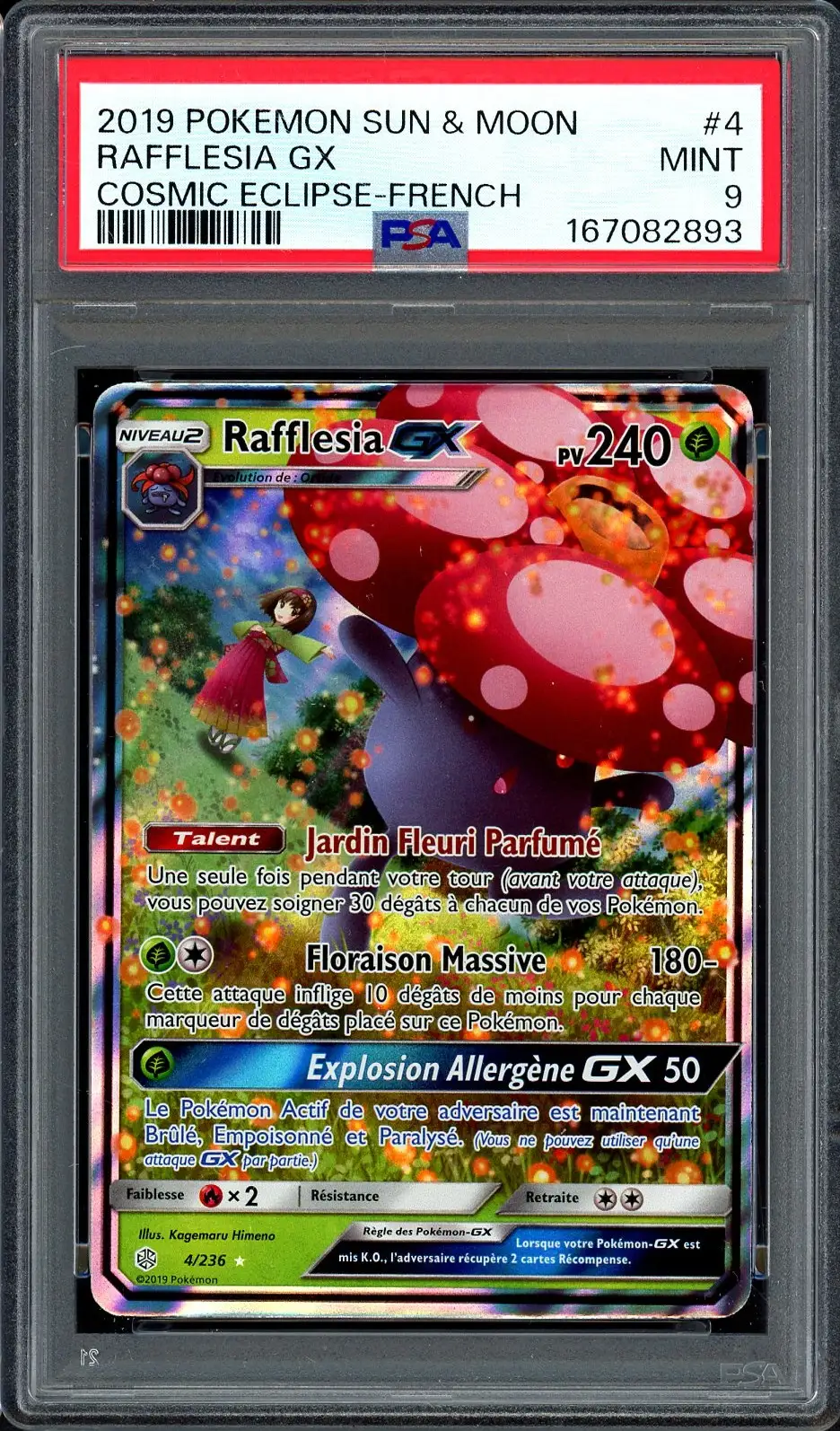 PSA 9 Rafflesia Gx