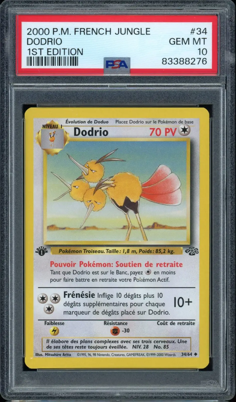 PSA 10 Dodrio