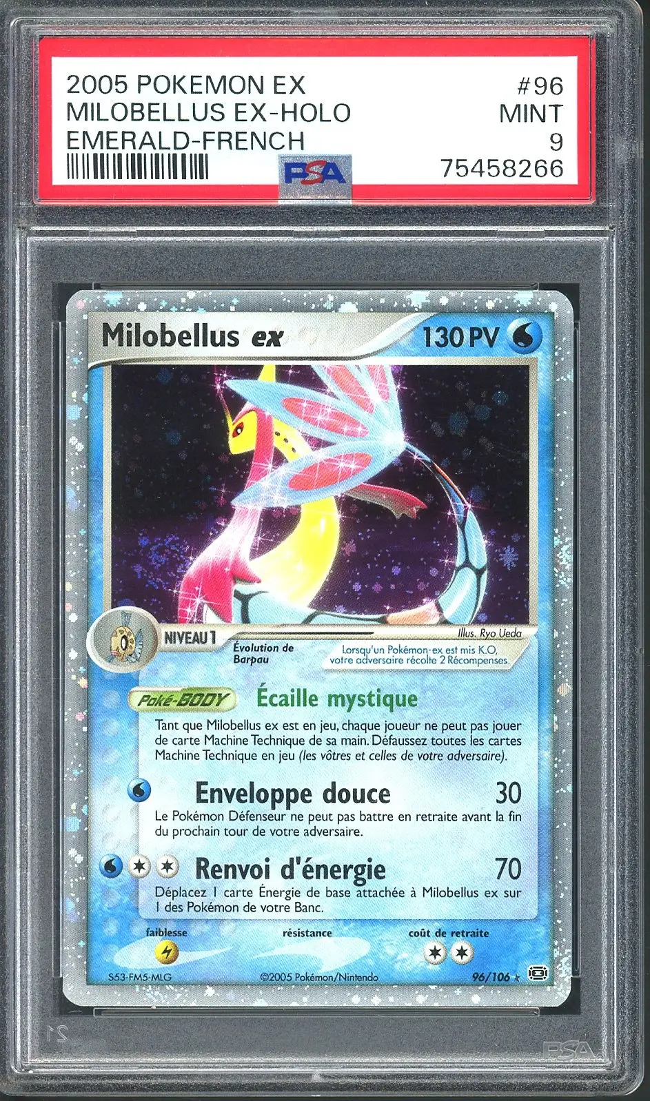 PSA 9 Milobellus Ex