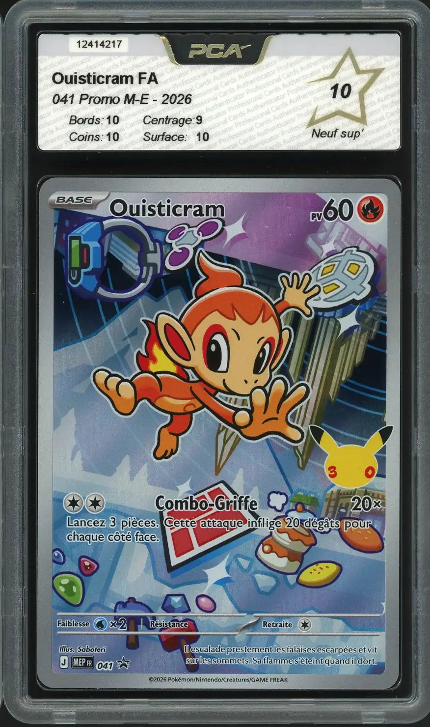 PCA 10 Ouisticram