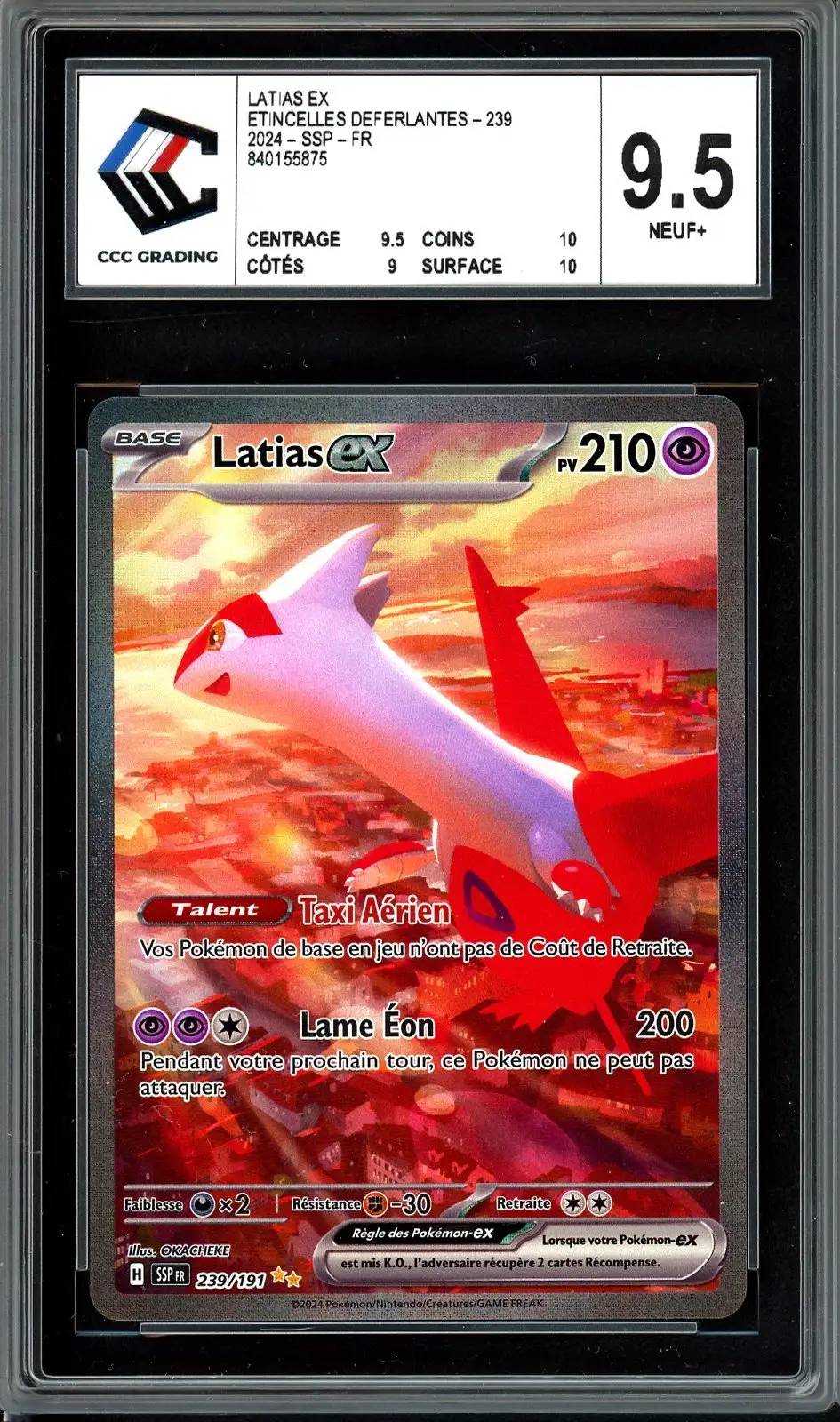 CCC 9.5 Latias Ex