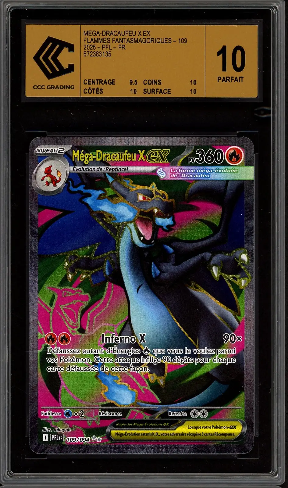 CCC 10 Méga-Dracaufeu X Ex