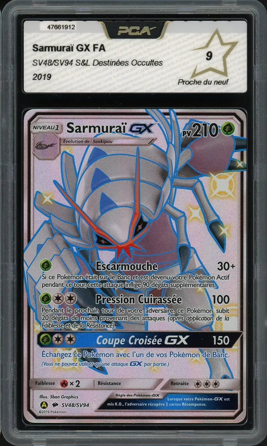 PCA 9 Sarmuraï Gx Shiny