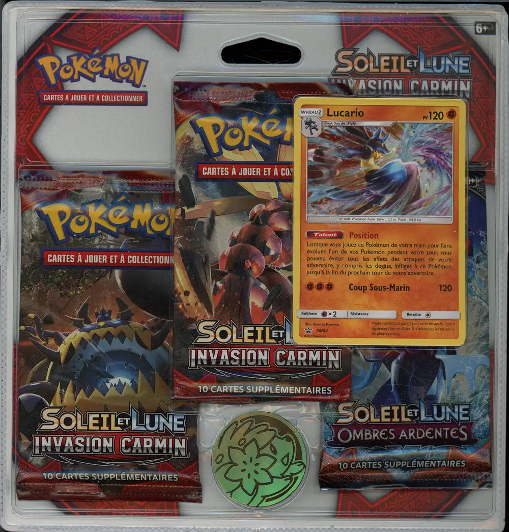 Tripack SL4 Invasion Carmin & SL3 Ombres Ardentes