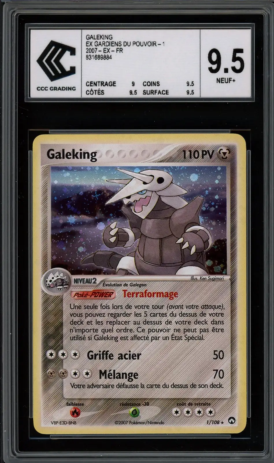 CCC 9.5 Galeking Holo