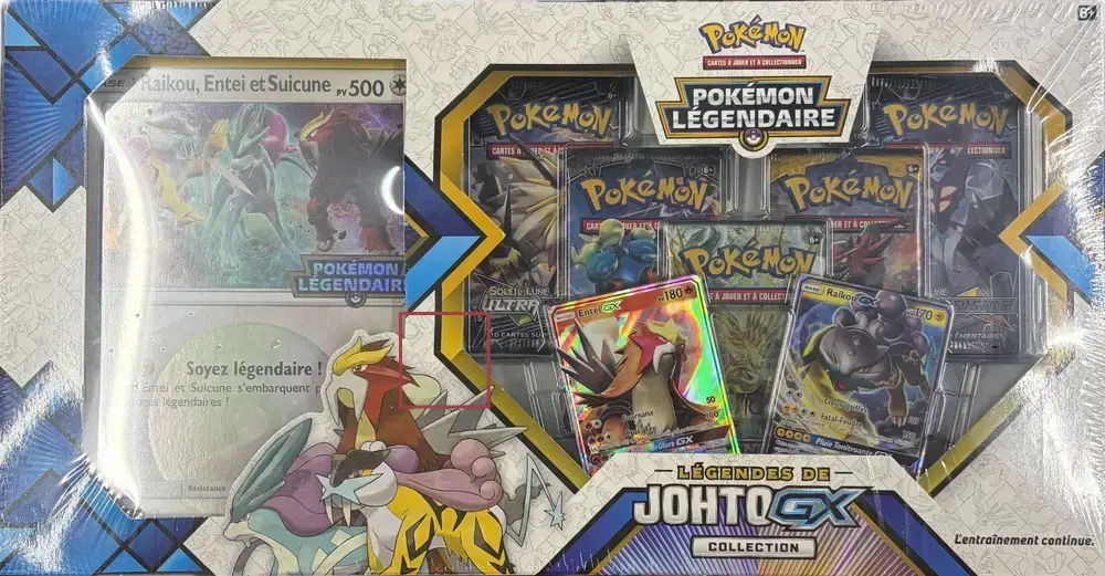 Coffret Légendes de Johto Gx