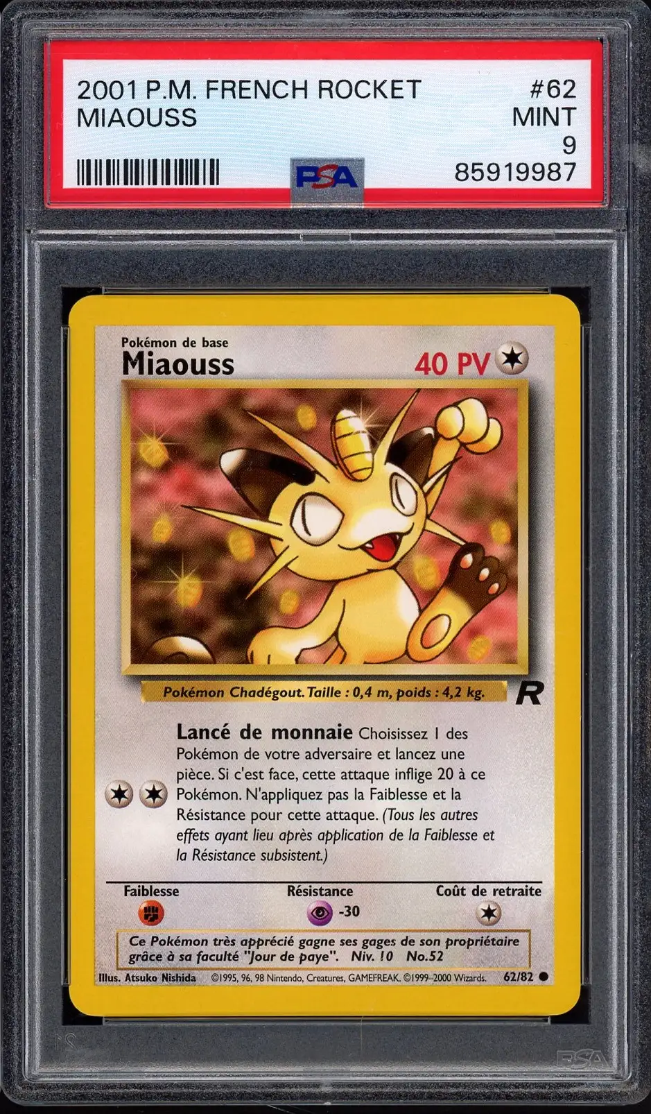 PSA 9 Miaouss