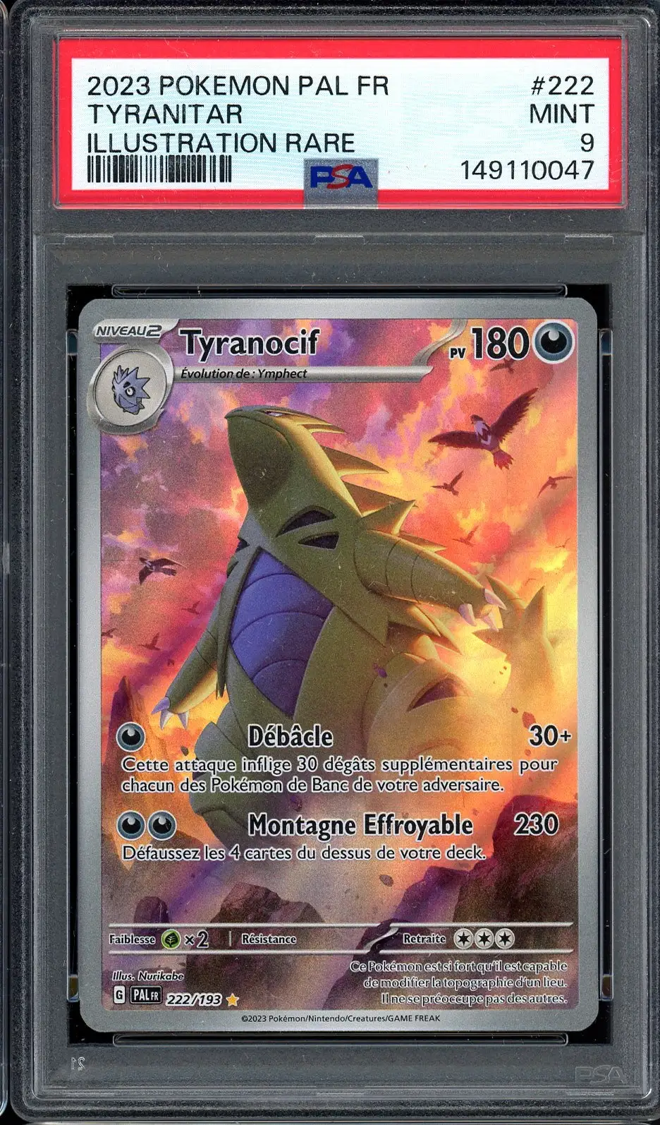PSA 9 Tyranocif