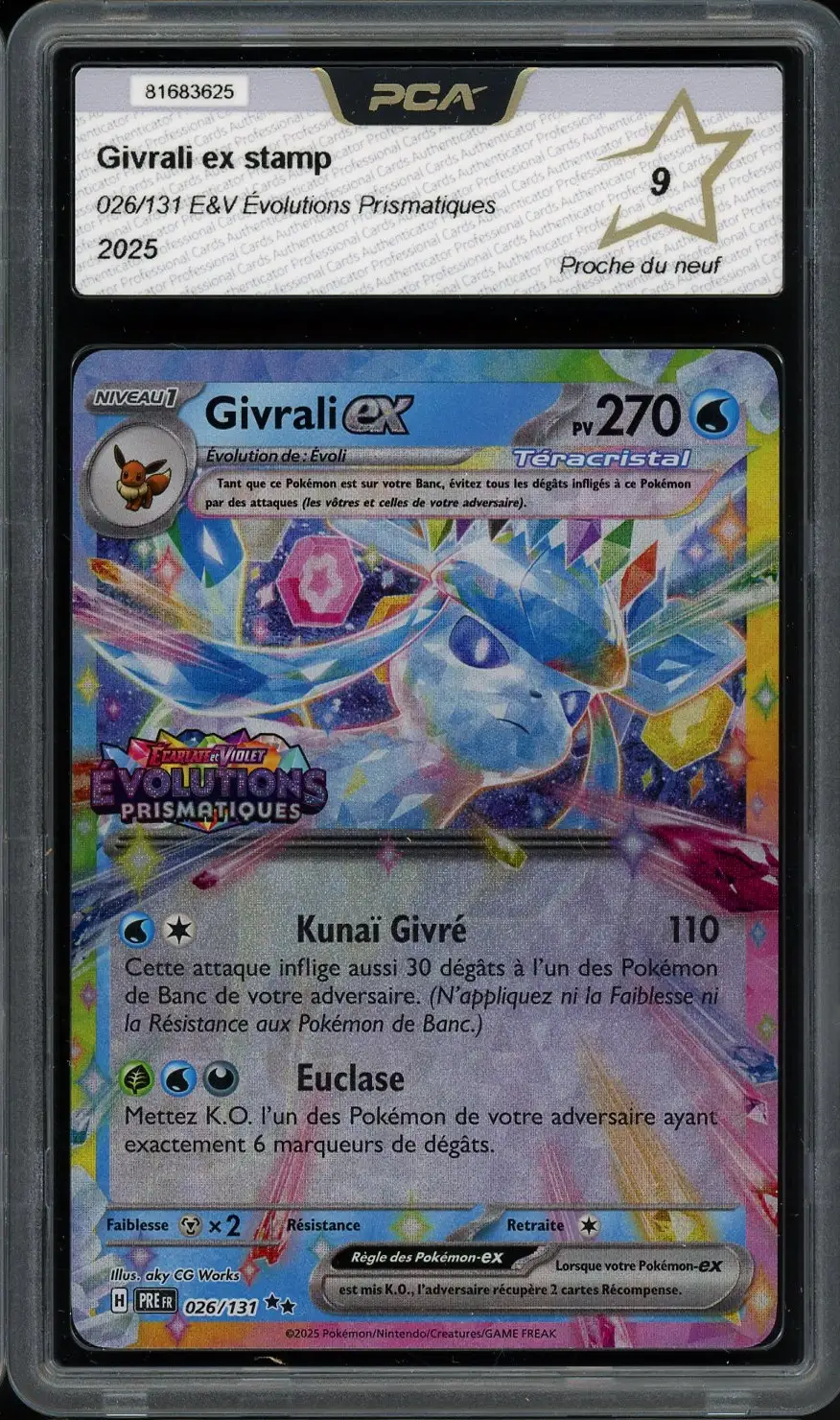PCA 9 Givrali Ex Stamp