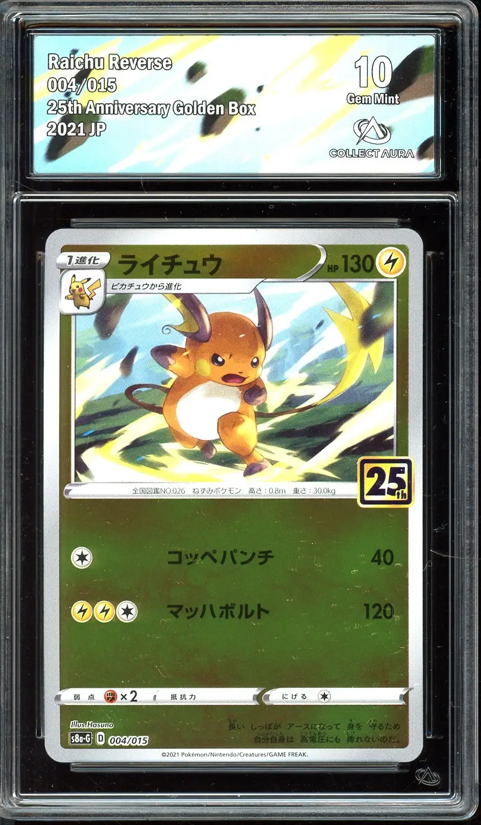CA 10 Raichu Reverse