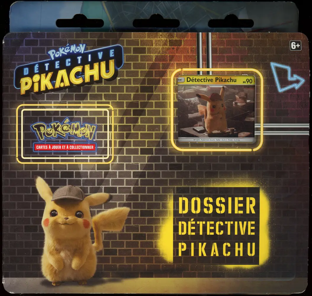 Pack Dossier Détective Pikachu