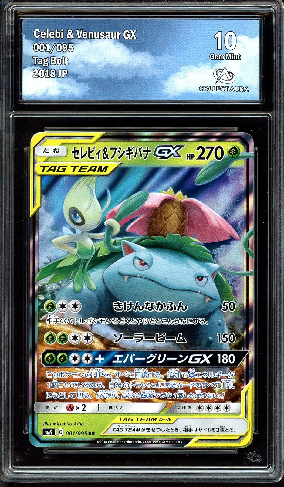 CA 10 Celebi & Venusaur Gx
