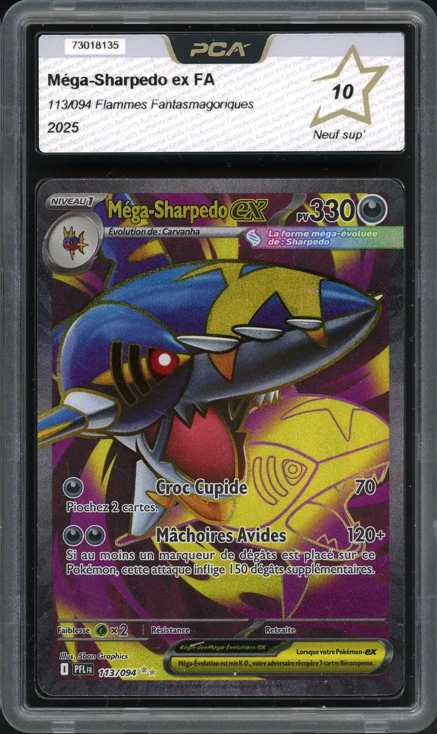 PCA 10 Méga-Sharpedo Ex