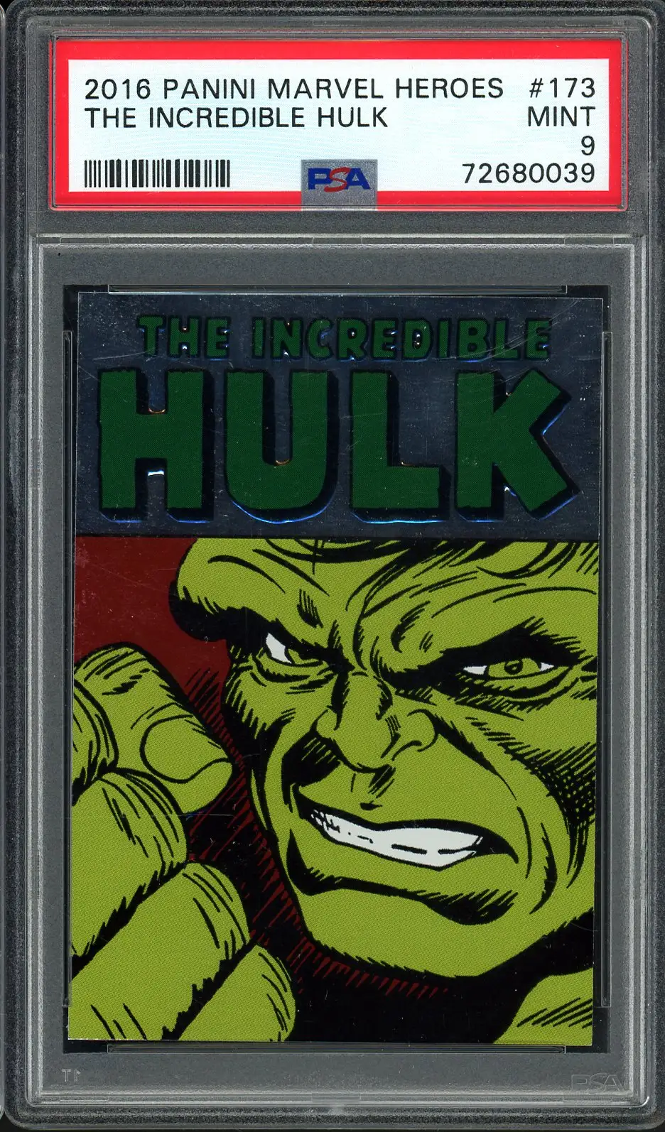 PSA 9 The Incredible Hulk
