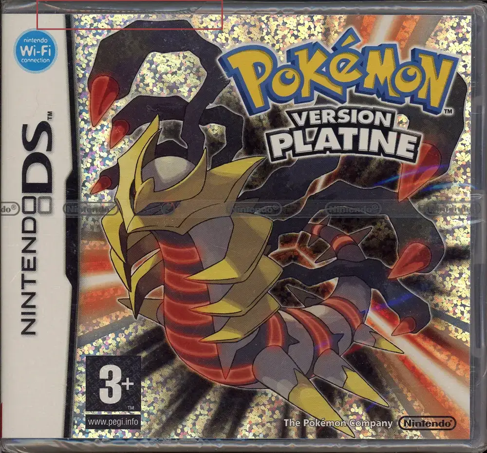 Jeu Nintendo DS Pokémon Version Platine