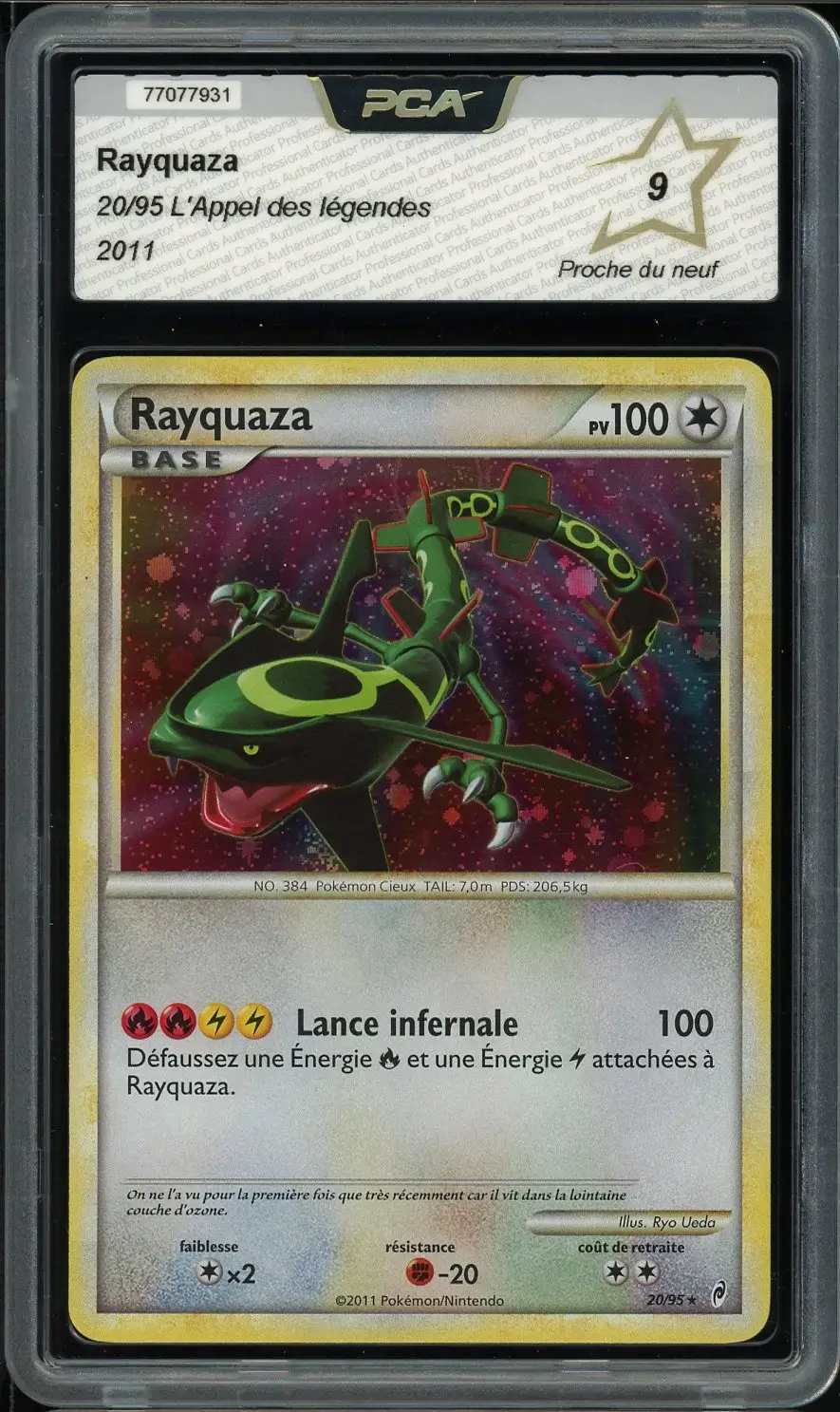 PCA 9 Rayquaza Holo