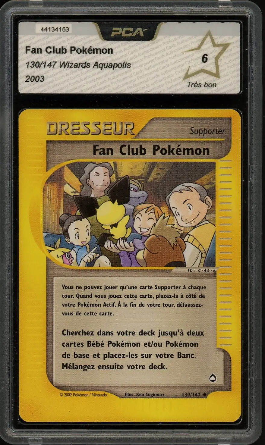 PCA 6 Fan Club Pokémon